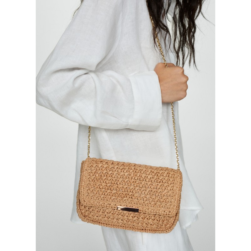 Bolso bandolera fibra natural
