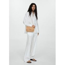 Bolso bandolera fibra natural