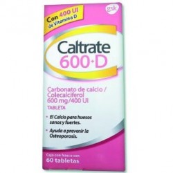 CALTRATE 600 D TAB C/60