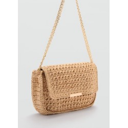 Bolso bandolera fibra natural