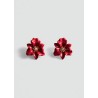 Pendientes maxi flor