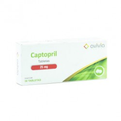 CAPTOPRIL 25MG TAB C/30