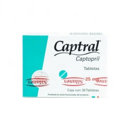 CAPTRAL 25MG TAB C/30
