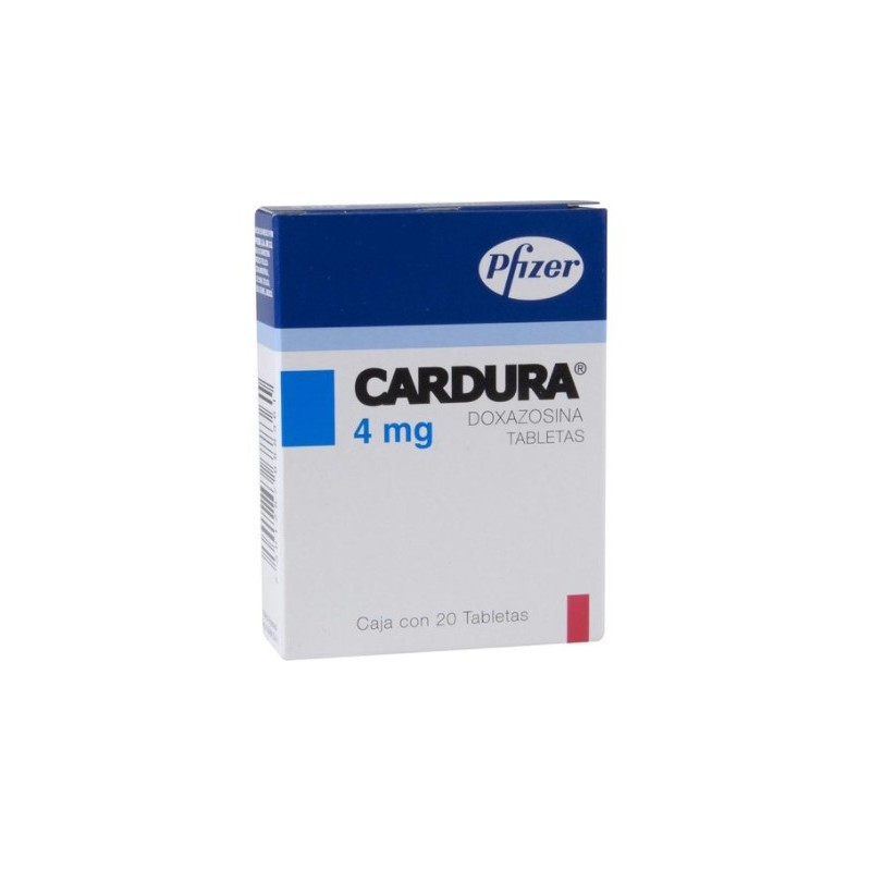CARDURA 4MG TAB C/20