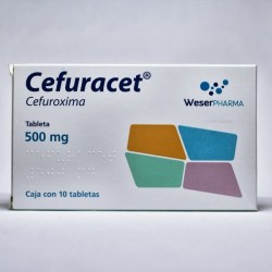 CEFURACET 500MG TAB C/10
