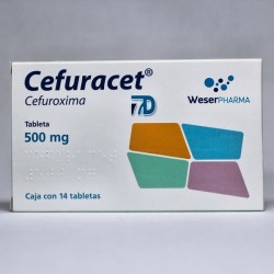 CEFURACET 500MG TAB C/14