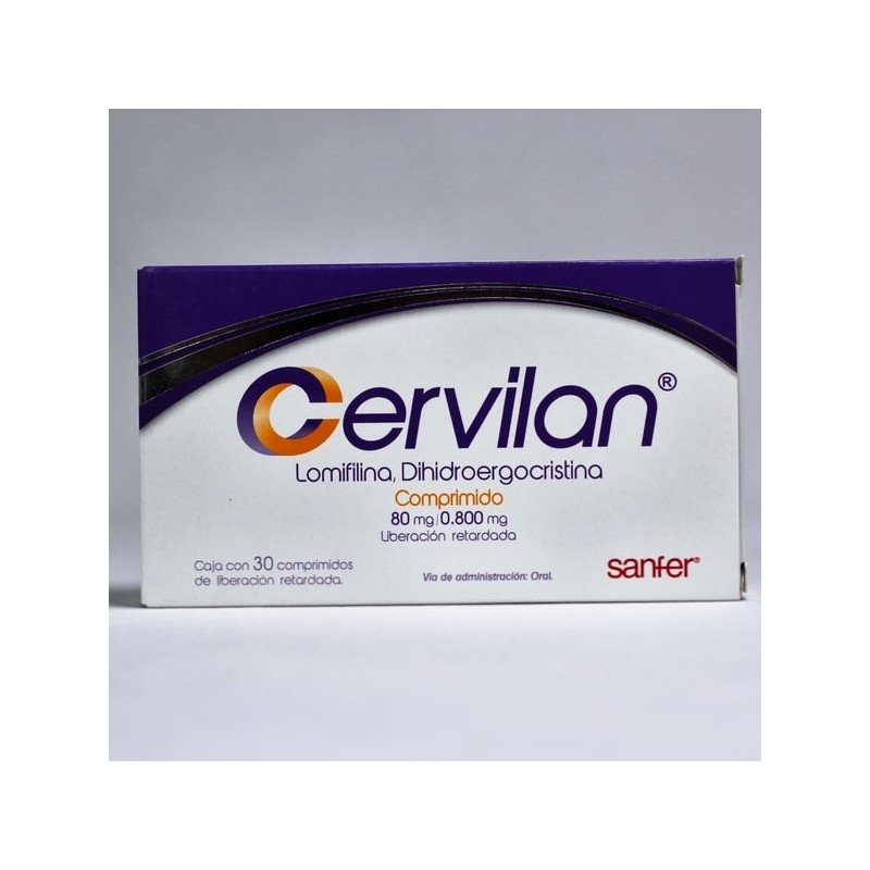 CERVILAN 80/0.8MG GRAG C/30
