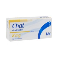 CHAT 8MG CAJA C/28 TABLETAS