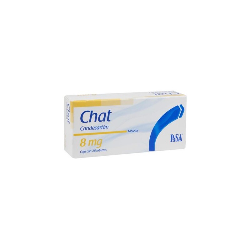 CHAT 8MG CAJA C/28 TABLETAS