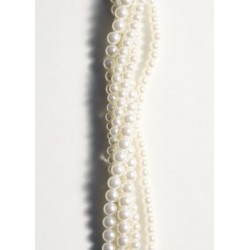 Collar perlas múltiples cadenas