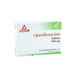 CIPROFLOXACINO 500MG C/14 TAB