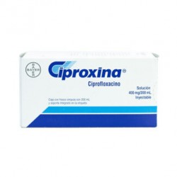 CIPROXINA 400 MG INY 200 ML