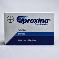 CIPROXINA 500MG CPR C/14