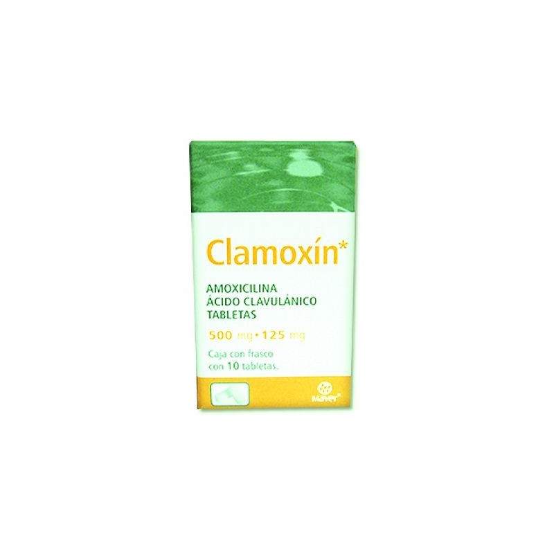 CLAMOXIN 500/125MG TAB C/10
