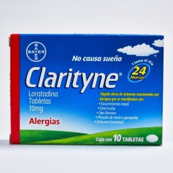 CLARITYNE 24 HORAS TAB C/10