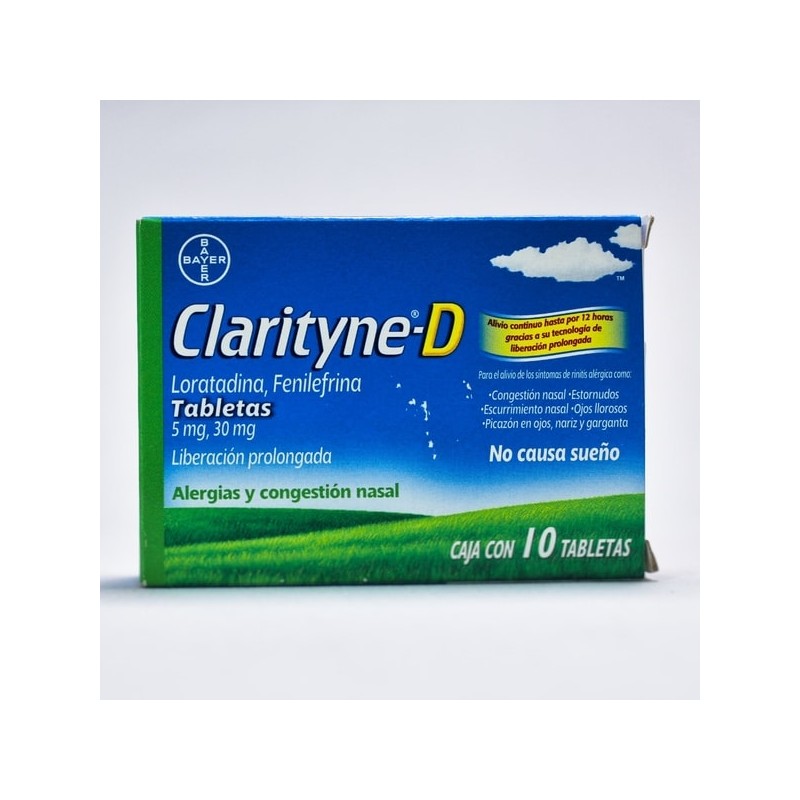 CLARITYNE D TAB C/10