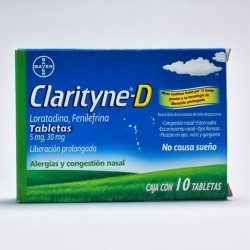 CLARITYNE D TAB C/10