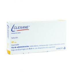 CLEXANE INY 40MG JGAS C/2