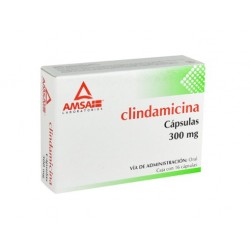 CLINDAMICINA 300MG C/16CAP