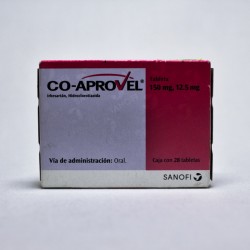 CO APROVEL 150/12.5MG TAB C/28
