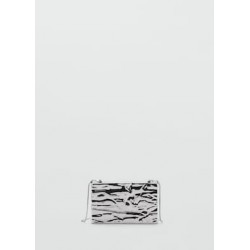 Bolso clutch textura