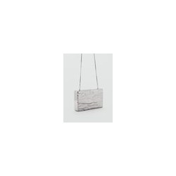 Bolso clutch textura