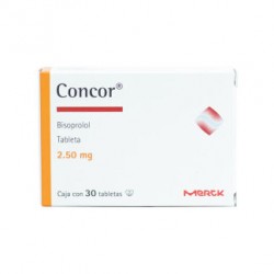 CONCOR 2.50MG GRAG C/30