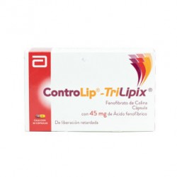CONTROLIP TRILIPIX 45MG CAP C/30