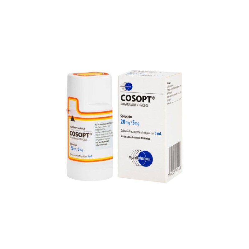 COSOPT SOL OFTALMICA 5ML