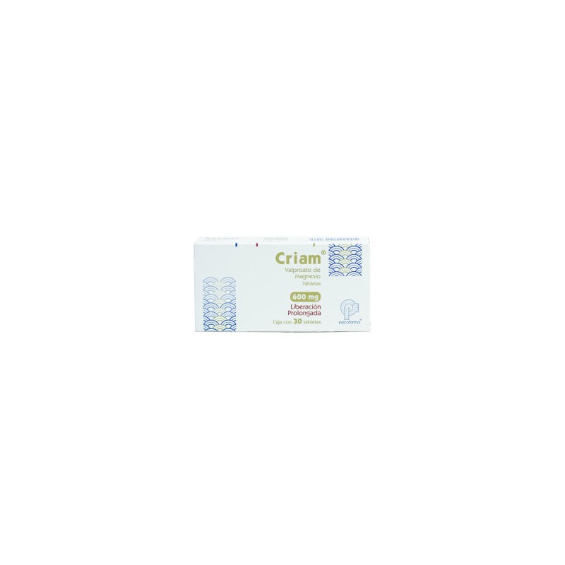 CRIAM 600 MG LP TAB C/30