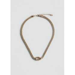Collar cadena trenzada