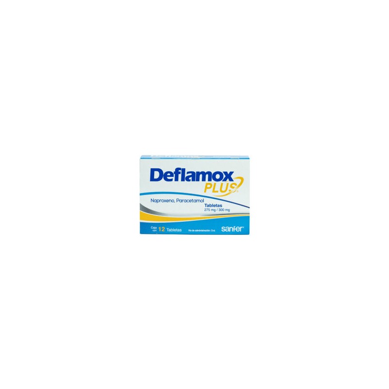 DEFLAMOX PLUS 275/300MG TAB C/12