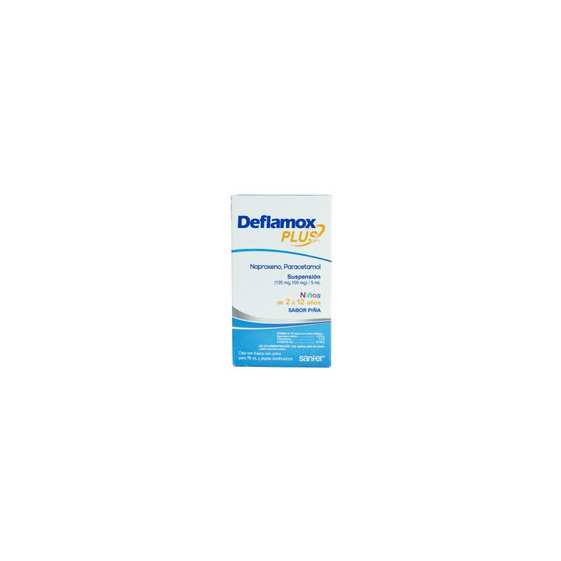 DEFLAMOX PLUS SUSP 75ML