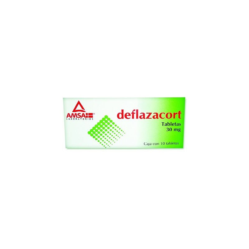 DEFLAZACORT 30MG C/10 TABLETAS