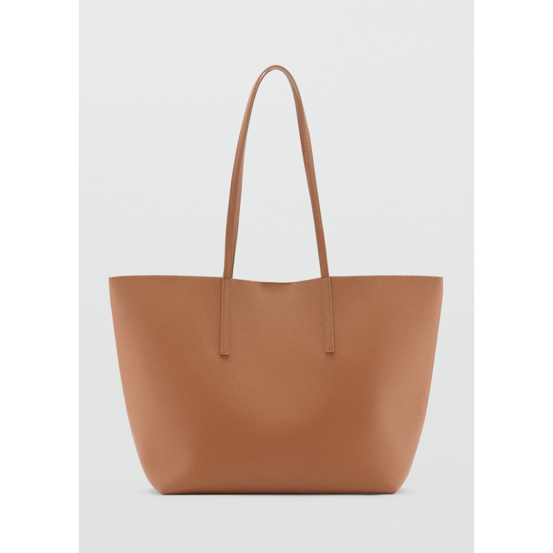Bolso shopper efecto abatanado