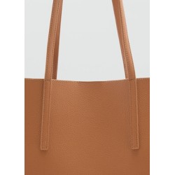 Bolso shopper efecto abatanado
