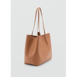 Bolso shopper efecto abatanado