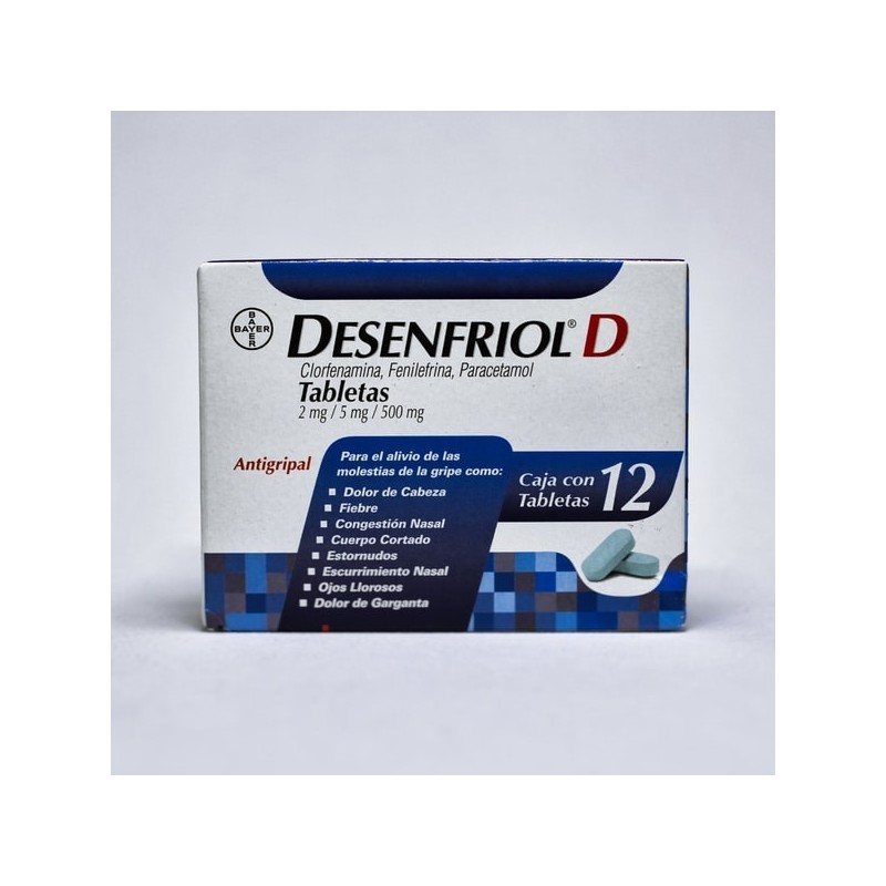 DESENFRIOL D TAB C/12