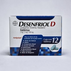 DESENFRIOL D TAB C/12