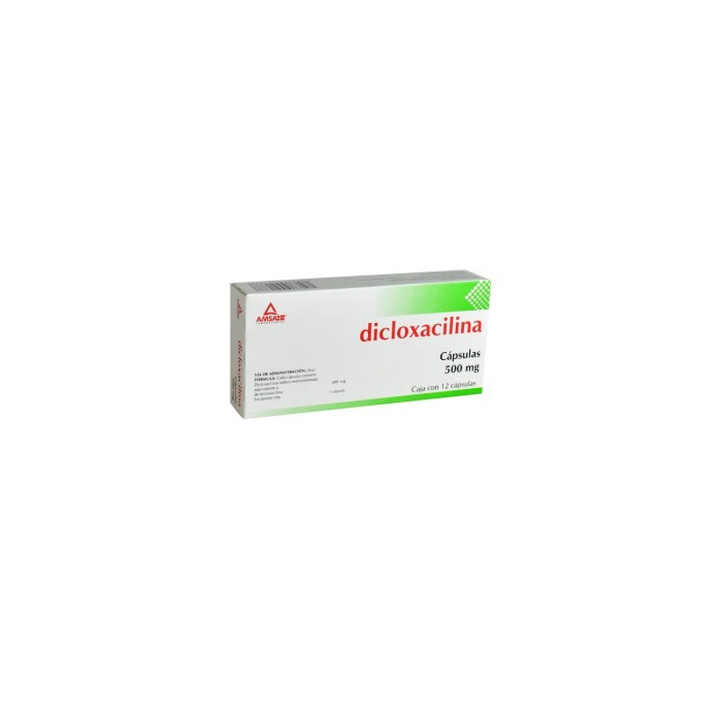 DICLOXACILINA 500MG CAP C/12