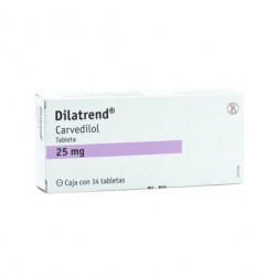 DILATREND 25MG TAB C/14