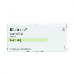 DILATREND 6.25MG TAB C/14