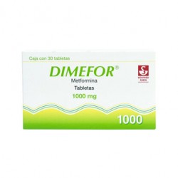 DIMEFOR 1000MG TAB C/30