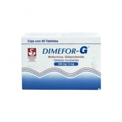 DIMEFOR G 500MG/5GR TAB C/60