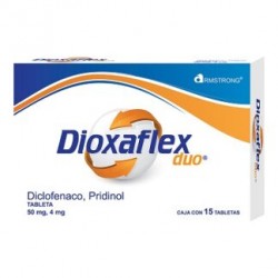 DIOXAFLEX DUO 50/4MG TAB C/15
