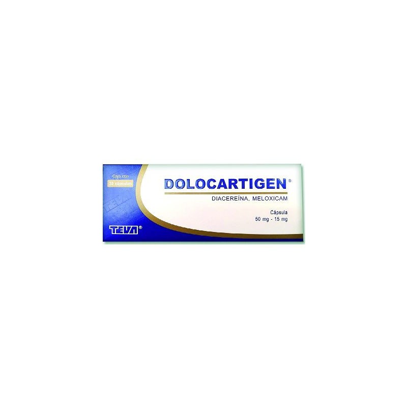 DOLOCARTIGEN 50MG/15MG CAP C/30