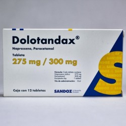 DOLOTANDAX 275/300MG TAB C/12