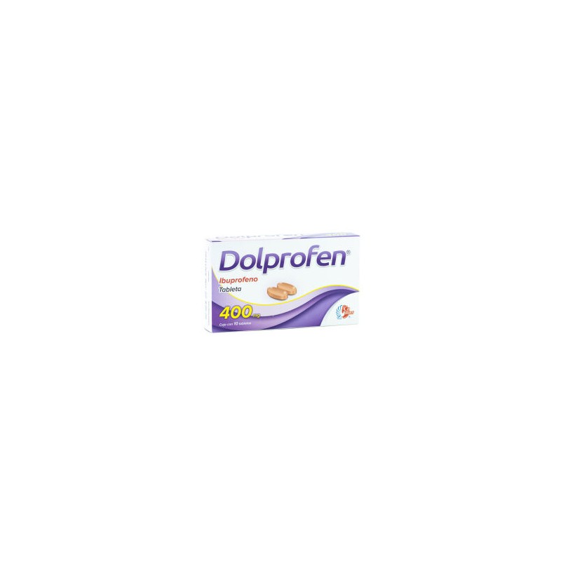 DOLPROFEN 400MG CAJA C/10 TABLETAS