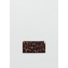 Billetera piel pelo leopardo
