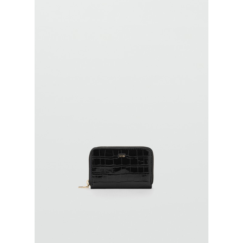 Monedero efecto cocodrilo